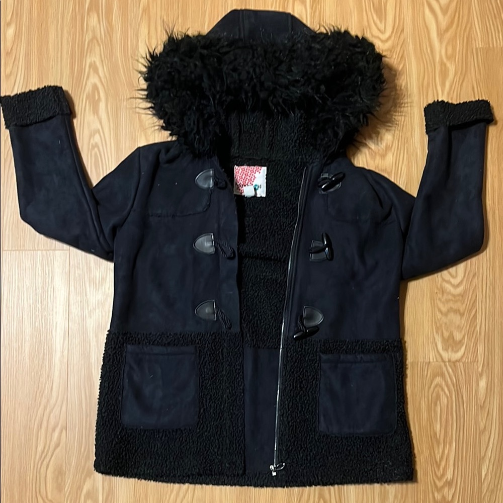 Kensie Girl Toggle Coat, size L